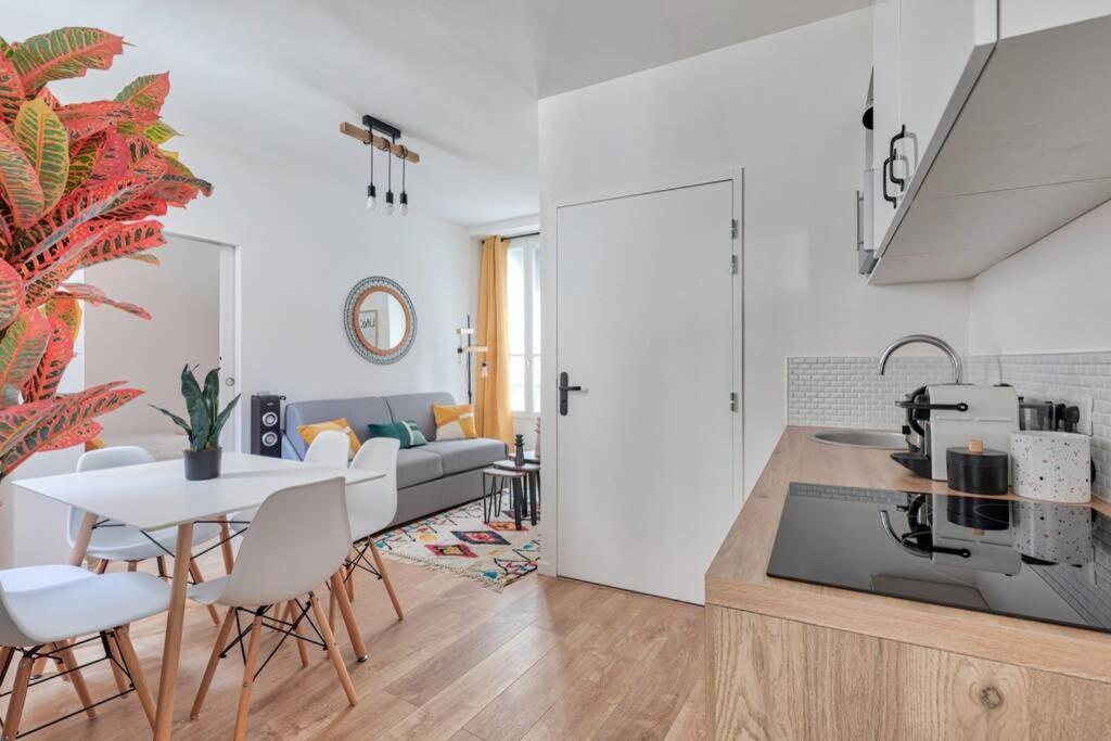 Nice Apartment In Republique - 6P Cva Párizs Kültér fotó